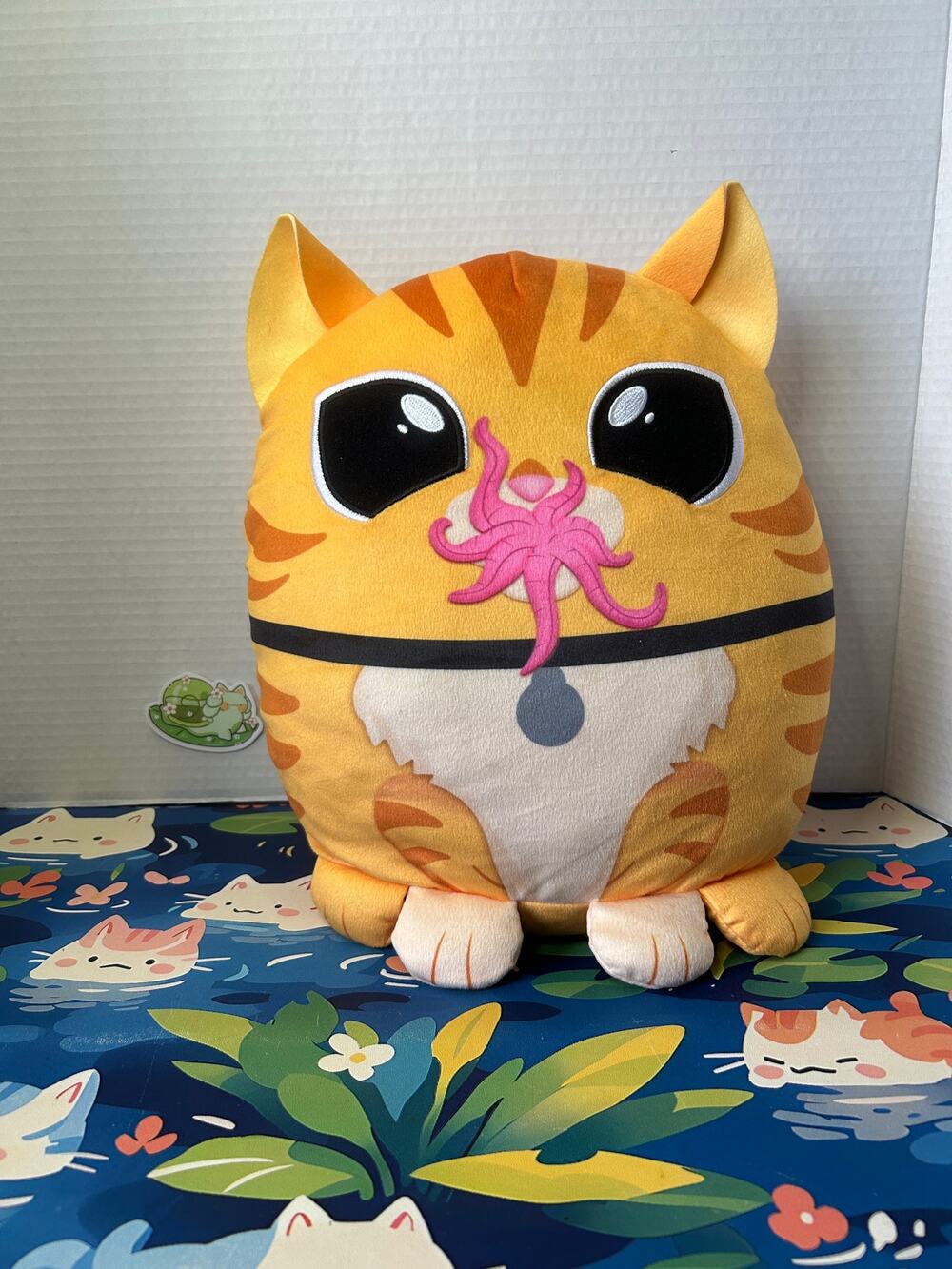 Mattel Marvel Cuutopia Goose the Cat Orange Kitty Plush Stuffed Animal Toy Doll
